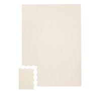 3 Sprouts - Tappetino puzzle 3 Sprouts per bambini - Tappetino da gioco per bambini con colori tenui e stampe - Colori neutri per giocare e imparare - Crema
