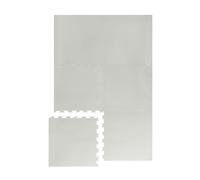 3 Sprouts - Tappeto Gioco Morbido per Bambini e Neonati - 180x120 cm, Ideale per Gattonamento e Attività Montessori - Grigio