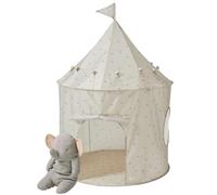 3 Sprouts - Tenda Gioco Bambini per Interno - Capanna per Bambini Cameretta, Tenda delle Fiabe, Teepee Bambini - Mirtillo Taupe