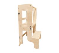 3 SPROUTS - Torre Montessori 2 in 1 - Naturale