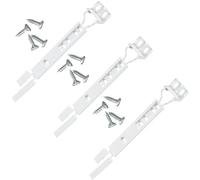 3 staffe di fissaggio per porta di frigorifero e congelatore, compatibile con Electrolux serie FI/IK/K/L, 4055372405, 2230349017, 2230349041, 4055372405, 50217888002 e 5022 5931000