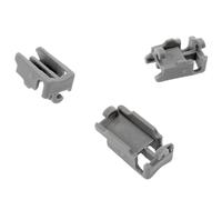 3 staffe per ripiano superiore, adatte per Bosch, cuscinetti di fissaggio per lavastoviglie, cestello superiore per lavastoviglie, clip di supporto per cestello superiore, cuscinetto ruota cestello