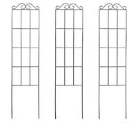 3 staffe rampicanti in ferro, supporto stabile per piante rampicanti, migliorano l'efficienza dello spazio verticale nei giardini del cortile