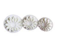 3 stampi a forma di girasole per torte, caramelle, pasta di zucchero, modellazione a forma di fiore, per la casa e la cucina