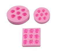 3 stampi da forno in silicone per crema al burro, caramelle, torte, mousse, cioccolato, fondente, zucchero, crema, stampo in silicone per resina epossidica