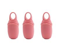 3 stampi in silicone per ghiaccio per la cura della pelle fredda per viso, occhi e collo, riduce il gonfiore durante l'uso del congelatore