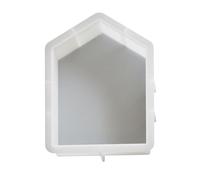 3 stampi per candele a forma di casa, per realizzare regali creativi per uso alimentare, progetti artistici per la casa