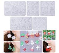 3 stampi per orecchini in resina di Halloween, portachiavi in silicone con foro per appenderlo, unici a forma di teschio, strega, pipistrello, zucca, argilla epossidica, accessori decorativi fai da te