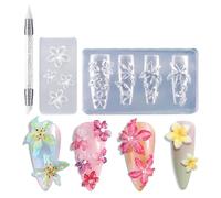 3 Stampi Per Unghie Multifunzionali Stampo Styling A Forma Accessori Stampi Adatti Accessori Potenziamento Modello Riutilizzabile Goffratura Delle