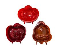 3 stampi tascabili per torte a forma di mele, zucche e ghiande, stampi per croste e croste, per amanti della cottura