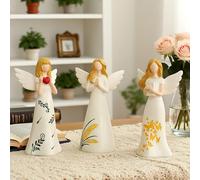 3 statuette dell'amicizia tra ragazze, sculture in resina per camera da