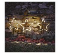 3 Stelle 216 LED Luce Fredda - Magia Natalizia Interno/Esterno | EMOS DCZC02