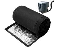 3 Strati Coperchio Isolante Per Tubo Di Rame HVAC, Manicotto Del Diviso, Protezione Della Linea Di Rame, Barriera Termica, Strato Resistente All'umidità, 182.88x25,91 Cm, Per Un Sistem