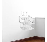 3 strati scaffale proiettore scaffale a parete montata per router per le