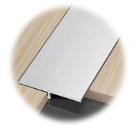 3 Striscia Di Soglia Per Pavimento A T, Giunzioni Per Pavimenti, Da Piastrelle A Laminato, Profilo Di Transizione Per Soglia, Striscia Divisoria Per Giunzioni Di Soglia(Silver,15.0mm/0.59in)