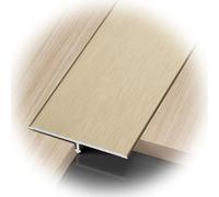 3 Striscia Di Soglia Per Pavimento A T, Giunzioni Per Pavimenti, Da Piastrelle A Laminato, Profilo Di Transizione Per Soglia, Striscia Divisoria Per Giunzioni Di Soglia(Brushed bronze,60.0mm/2.4in)