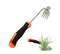 3 strumenti per rimuovere le erbacce, strumenti da giardinaggio consentono una rimozione efficiente delle radici e un'estrazione di precisione delle erbacce, estrattore ergonomico per prato senza