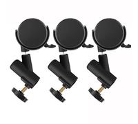 3 supporti fotografici con regolazione flessibile dei freni, ideali per studio fotografico, attrezzatura di illuminazione professionale