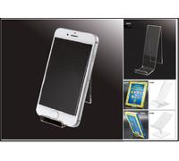 3 Supporti Per Smartphone In Acrilico XL 150x40x40 Mm Per I-Phones