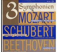 3 Symphonien [LP, DE, Musical Masterpiece Soci MMS-5003] [Vinyl] Ludwig van Beethoven; Mozart and Franz Schubert