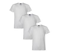 3 T-shirt da Uomo Girocollo/Scollo a V/Canotta in 100% Cotone Navigare
