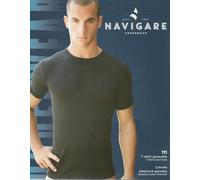 3 T-SHIRT NAVIGARE 111 UOMO CALDO COTONE MEZZA MANICA MAGLIA INTIMA GIROCOLLO