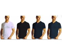 3 T-Shirt Uomo Cotone Jersey Scollo A V Navigare 512 Manica Corta 100% cotone