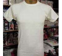 12 T-shirt uomo Trevi manica corta scarto ago in caldo misto lana aderente / 113