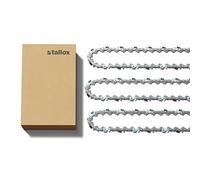 3 tallox Catene per motosega 3/8" 1,3 mm 56 maglie guida 40 cm compatibile con Oregon Dollmar Einhell Makita Black & Decker ed altre