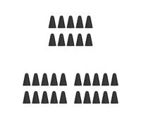 3 tappi a molla antiscivolo capacità professionale punta penna grande resistenza facile installazione nero