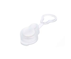 3 Tappi trasparenti antipolvere per beccucci bottiglia Speed Bottle
