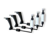 3 TBNS Indicatore di abboccata Swingers Carp Fishing Tackle per segnalatori di abboccata e bastoni da banco (bianco)