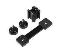 3 Teste Hot Shoe Staffa di Fissaggio Della Macchina Fotografica Hoteshoe Supporto Del Supporto Del Supporto Del Basamento In Metallo Per Fotocamera Sportiva Tripla Testa