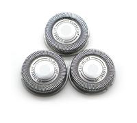 3 testine di ricambio for rasoio, compatibili con Philips, HQ56 HQ55 HQ4+ HQ3 Reflex Plus HQ6843 HQ300 HQ64 HQ916 CloseCut.