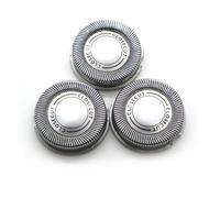 3 testine di ricambio for rasoio, compatibili con Philips, HQ56 HQ55 HQ4+ HQ3 Reflex Plus HQ6843 HQ300 HQ64 HQ916 CloseCut.