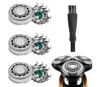 3 Testine Di Ricambio SH90/72 Compatibili Con Philips, Testine Di Ricambio per R
