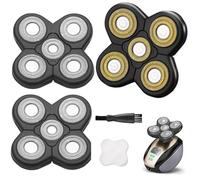 3 testine di ricambio universali a 5 lame compatibili con rasoio Freedom Gold