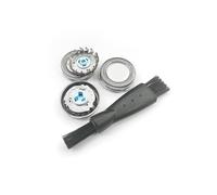 3 testine pentagonali, compatibile con Philips, SH71 | Testine di taglio in PP e acciaio inox per rasoio elettrico, 3 testine e 1 spazzola incluse