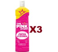 3 THE PINK STUFF DETERGENTE MIRACLE CREMA DETERGENTE LEGGERMENTE ABRASIVA 500ML