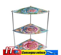3 Tier Acrylic Special Shape Flower 5D DIY Diamond Painting Storage Shelf IT