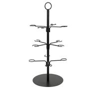3 Tier Cocktail Tree Stand per Wine Glass Flight Degustazione Display, Perfetto per Cocktail Martini Bridal Shower Mimosa Bar con 12 Supporti