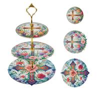 3 Tier Flower Diamond Painting Storage Rack Home Organizer Rack DIY Diamond Kits