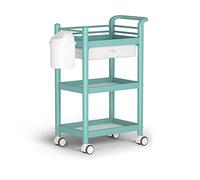 3 Tier Rolling Storage Cart for Kitchen And Bathroom Organization Easy Assembly Tool Trolley with Wheels Storage Box