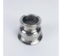 3" to 2" Tri-Clamp Reducer Pipe Fitting - SS 304 Sanitary Concentric Connector for Industrial & Home Use