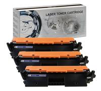 3 Toner CF217A per HP Laserjet PRO M102w 17A M130 fn fw nw 1600 copie con CHIP