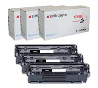 3 TONER CF283A COMPATIBILE HP LASERJET M201DW M201N MFP M125A M128FN M126A M225D
