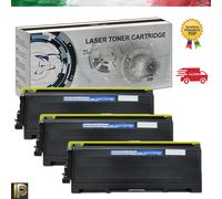 3 Toner Compatibile Brother TN 2000 HL2035 HL2030 HL2040 HL2070N DCP7010L 7020