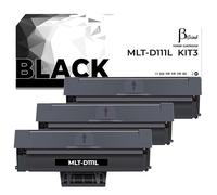 3 Toner Compatibili con Samsung MLT-D111L MLT-D111S stampanti Samsung SL M2026W M2020W M2020 M2022 M2022W Xpress M2026 M2070 M2070F M2070FW M2071FH M2078 versione da 1800 copie l'uno (3 Neri)