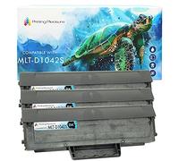 3 Toner Compatibili MLT-D1042S Cartuccia Laser per Samsung ML-1660, ML-1665, ML-1670, ML-1675, ML-1860, ML-1865, ML-1865W, SCX-3200, SCX-3201, SCX-3205, SCX-3205W, ML-1661, ML-1666 - Nero, Alta Resa
