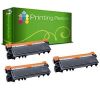 3 Toner Compatibili per Brother HL-L2300D, L2320D, L2340DW, L2360DN, L2360DW, L2365DW, L2380DW, DCP-L2500D, L2520DW, L2540DN, L2560DW, MFC-L2700DW, L2720DW, L2740DW | TN2320 TN2310, Colore: Nero